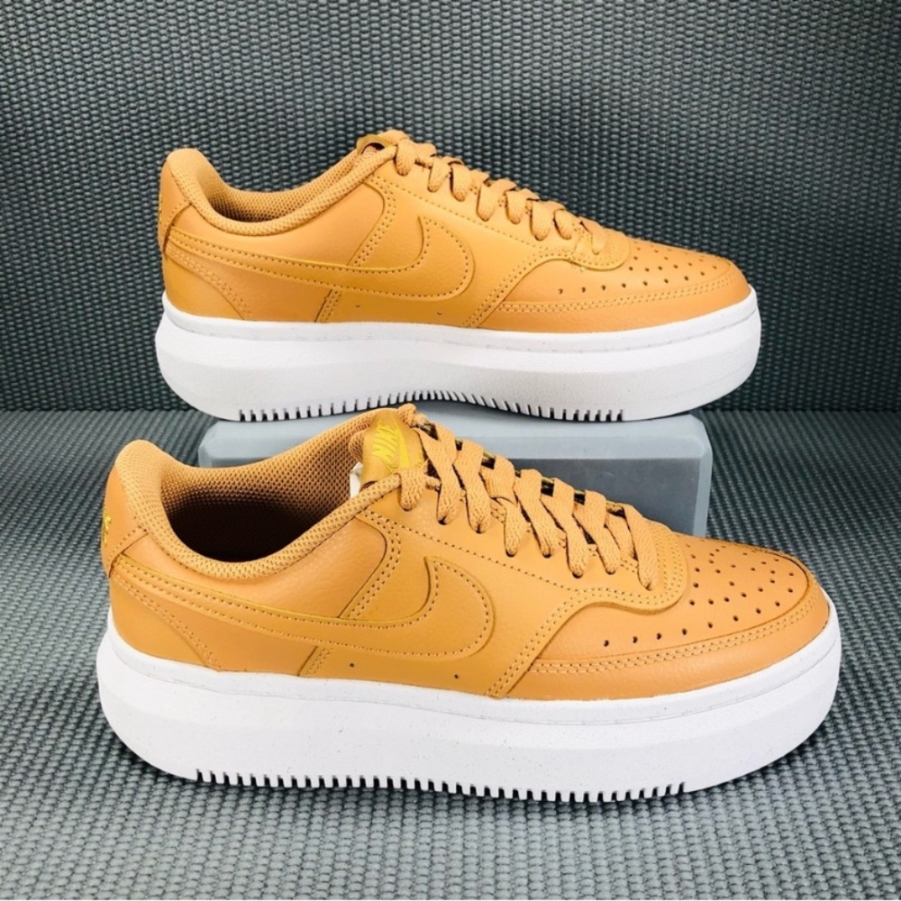 Nike Court Vision Alta Platform Leather Shoes